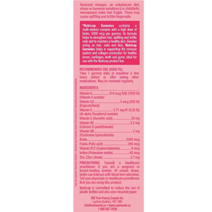 Nutricap 3合1 美肌護髮軟糖 (頭髮、指甲、皮膚) 180粒 (90粒 x 2樽) | 海外代購-Supplements-FIT MART 香港智能健康及運動生活用品專門店:筋膜槍、瑜伽輔助工具、智能健身設備