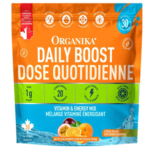 Organika Daily Boost 全效維他命能量粉 (清新柑橘味) 30包裝 | 海外代購-Supplements-FIT MART 香港智能健康及運動生活用品專門店:筋膜槍、瑜伽輔助工具、智能健身設備