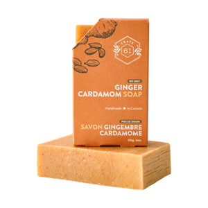 Crate 61 Organics Ginger & Cardamom 手工皂|日常生活及個人護理 | 海外代購-手工皂-FIT MART 香港智能健康及運動生活用品專門店:筋膜槍、瑜伽輔助工具、智能健身設備