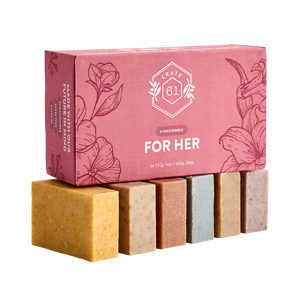 Crate 61 Organics For Her 手工皂 套裝|日常生活及個人護理 | 海外代購-手工皂-FIT MART 香港智能健康及運動生活用品專門店:筋膜槍、瑜伽輔助工具、智能健身設備