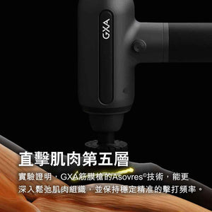 GXA美國M1專業級深層冷熱敷高頻筋膜槍 (2600mAh|6個按摩頭連收藏盒|藍色)-按摩槍-FIT MART 香港智能健康及運動生活用品專門店:筋膜槍、瑜伽輔助工具、智能健身設備