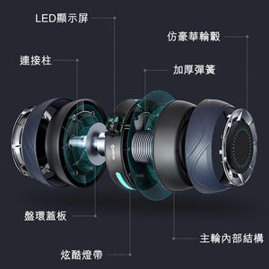 Booster智能回彈計數靜音健腹滾輪-健身器材-FIT MART 香港智能健康及運動生活用品專門店:筋膜槍、瑜伽輔助工具、智能健身設備