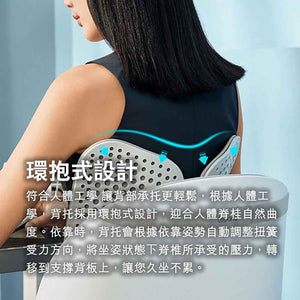 LERAVAN人體工學蝶型護脊椎腰墊 (粉紅色)-腰墊-FIT MART 香港智能健康及運動生活用品專門店:筋膜槍、瑜伽輔助工具、智能健身設備