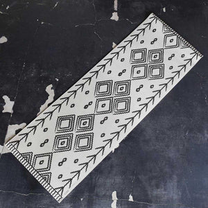 DOIY西班牙民族風瑜伽墊 (6mm厚|黑白款)-瑜伽用品-FIT MART 香港智能健康及運動生活用品專門店:筋膜槍、瑜伽輔助工具、智能健身設備