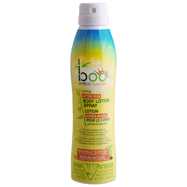 【日常健康生活】Hush Brands Boo 竹纖維 清涼 曬後 身體乳 Spray｜170g | 海外代購-防曬及曬後護理-FIT MART 香港智能健康及運動生活用品專門店：筋膜槍、瑜伽輔助工具、智能健身設備