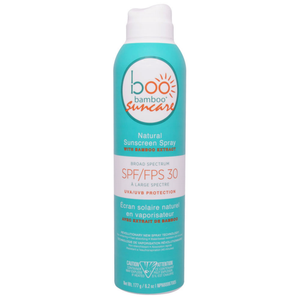 【日常健康生活】Hush Brands Boo 竹纖維 SPF 30 天然 礦物 防曬噴霧 177g | 海外代購-防曬及曬後護理-FIT MART 香港智能健康及運動生活用品專門店：筋膜槍、瑜伽輔助工具、智能健身設備