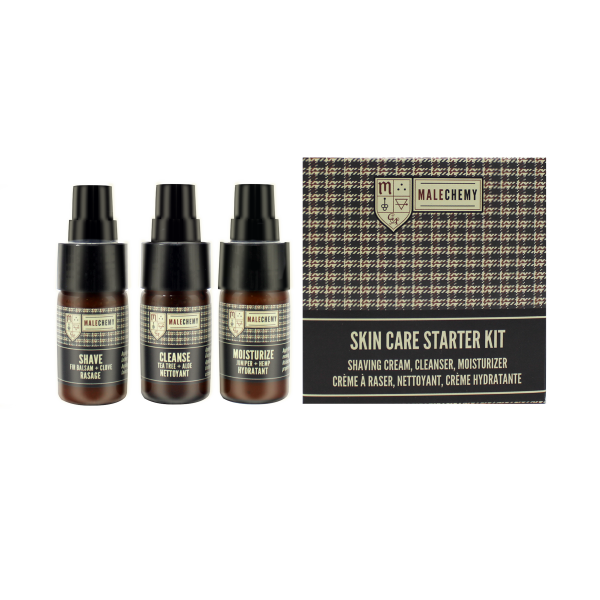 Cocoon Apothecary Malechemy Skin Care 入門套裝｜日常生活及個人護理 | 海外代購-護膚及個人護理用品-FIT MART 香港智能健康及運動生活用品專門店：筋膜槍、瑜伽輔助工具、智能健身設備