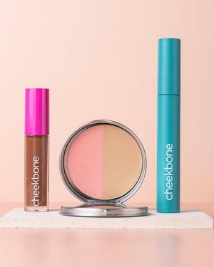 Cheekbone Beauty Busy Mom Basics Makeup 套裝｜日常生活及個人護理 | 海外代購-彩妝用品-FIT MART 香港智能健康及運動生活用品專門店：筋膜槍、瑜伽輔助工具、智能健身設備