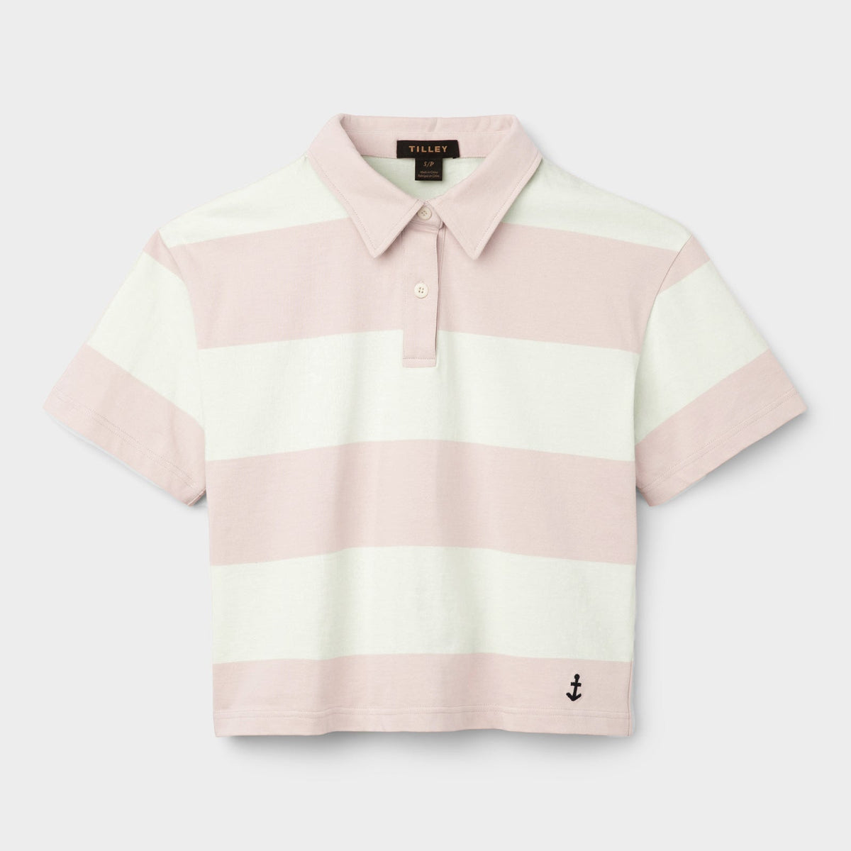 Tilley Stripe Marine Cropped Polo 恤｜戶外運動及日常生活 | 海外代購-戶外服飾-FIT MART 香港智能健康及運動生活用品專門店：筋膜槍、瑜伽輔助工具、智能健身設備