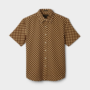 Tilley 短袖 Brown Geo Print｜戶外運動及日常生活 | 海外代購-戶外服飾-FIT MART 香港智能健康及運動生活用品專門店：筋膜槍、瑜伽輔助工具、智能健身設備