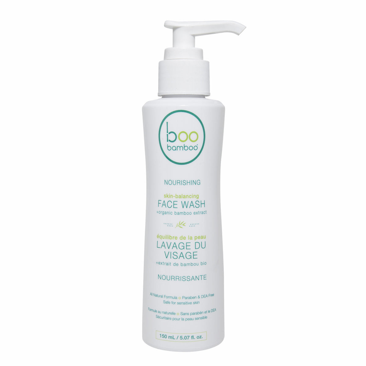 【日常健康生活】Hush Brands Boo 竹纖維 Skin Balancing 潔面液｜150ml | 海外代購-潔面用品-FIT MART 香港智能健康及運動生活用品專門店：筋膜槍、瑜伽輔助工具、智能健身設備