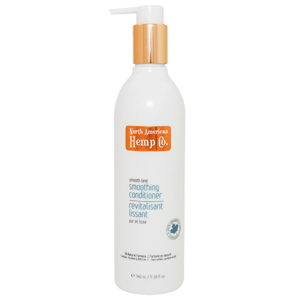 【日常健康生活】Hush Brands North American Hemp Co. Smooth Seal｜柔順 護髮素｜342 ml | 海外代購-頭髮護理-FIT MART 香港智能健康及運動生活用品專門店：筋膜槍、瑜伽輔助工具、智能健身設備