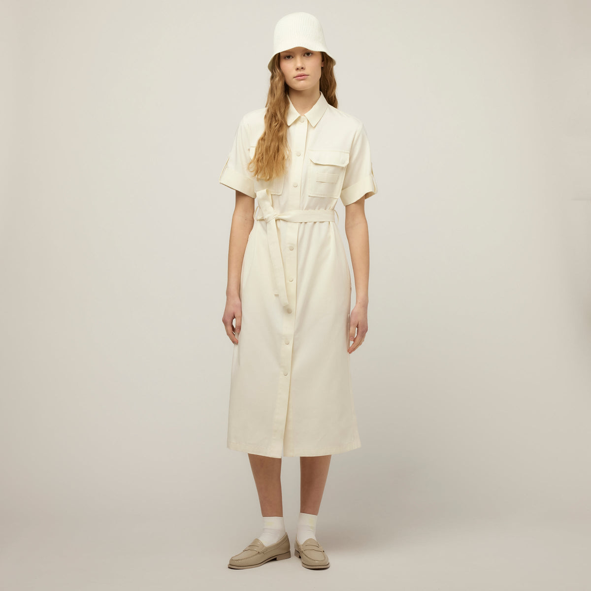 Tilley Tencel 棉質 Safari Midi 連身裙｜戶外運動及日常生活 | 海外代購-旅行服飾-FIT MART 香港智能健康及運動生活用品專門店：筋膜槍、瑜伽輔助工具、智能健身設備