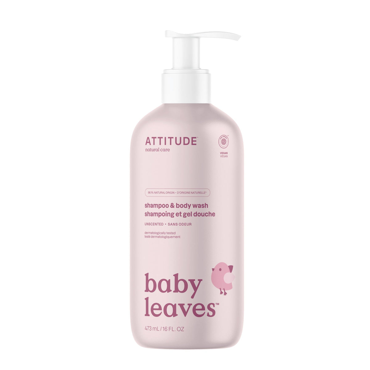 【健康生活精選】ATTITUDE 嬰兒二合一洗頭沐浴露 | 海外代購-母嬰護理-FIT MART 香港智能健康及運動生活用品專門店：筋膜槍、瑜伽輔助工具、智能健身設備