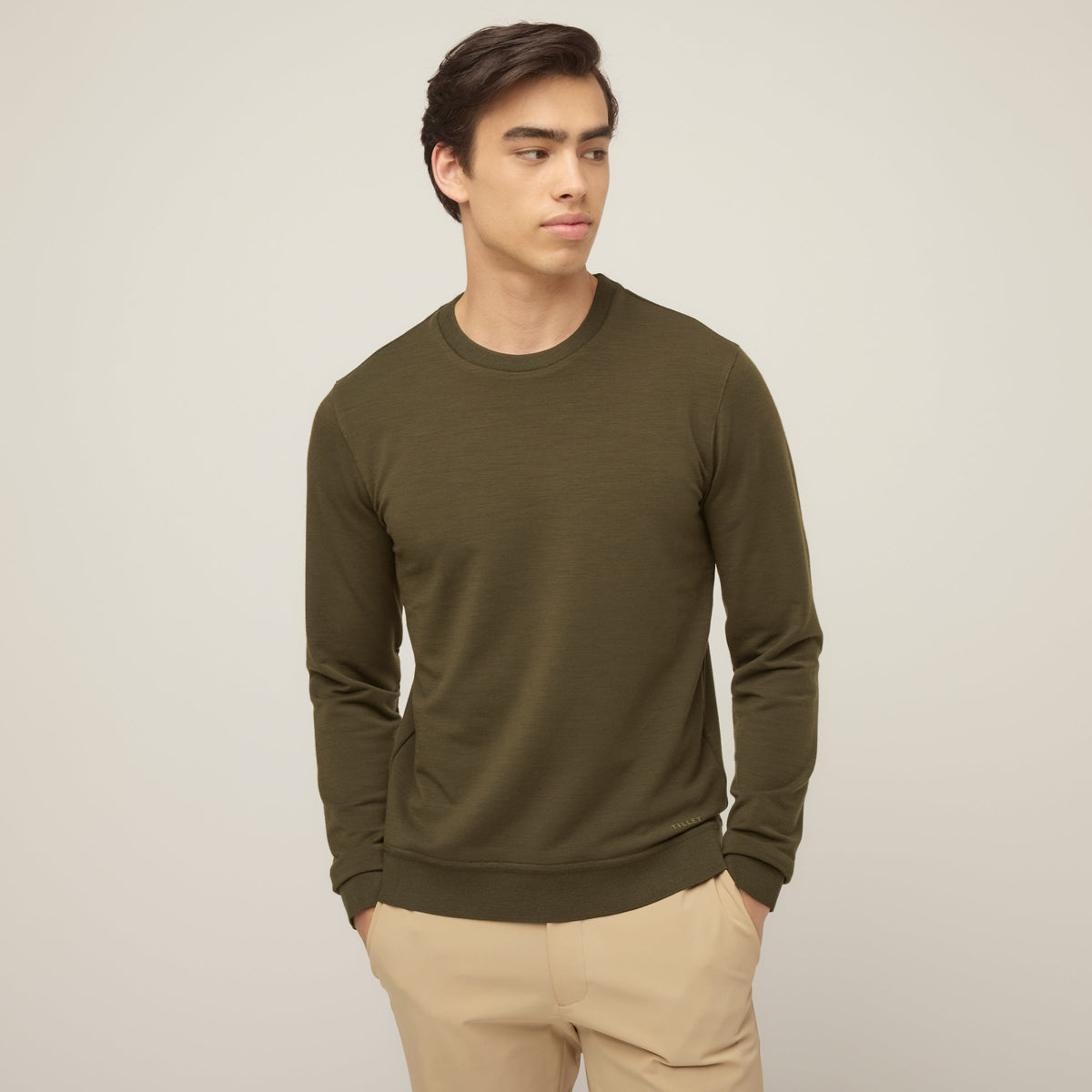 Tilley 美麗諾羊毛 圓領 衛衣｜戶外運動及日常生活 | 海外代購-戶外服飾-FIT MART 香港智能健康及運動生活用品專門店：筋膜槍、瑜伽輔助工具、智能健身設備