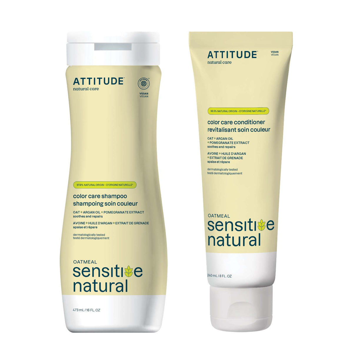 【健康生活精選】ATTITUDE Color Hair 雙件裝｜敏感肌 | 海外代購-頭髮護理-FIT MART 香港智能健康及運動生活用品專門店：筋膜槍、瑜伽輔助工具、智能健身設備