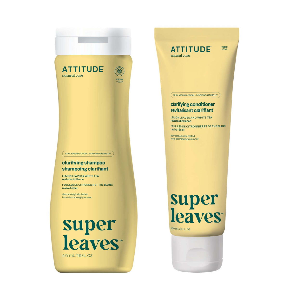 【健康生活精選】ATTITUDE 深層潔淨 Hair 雙件裝 | 海外代購-頭髮護理-FIT MART 香港智能健康及運動生活用品專門店：筋膜槍、瑜伽輔助工具、智能健身設備