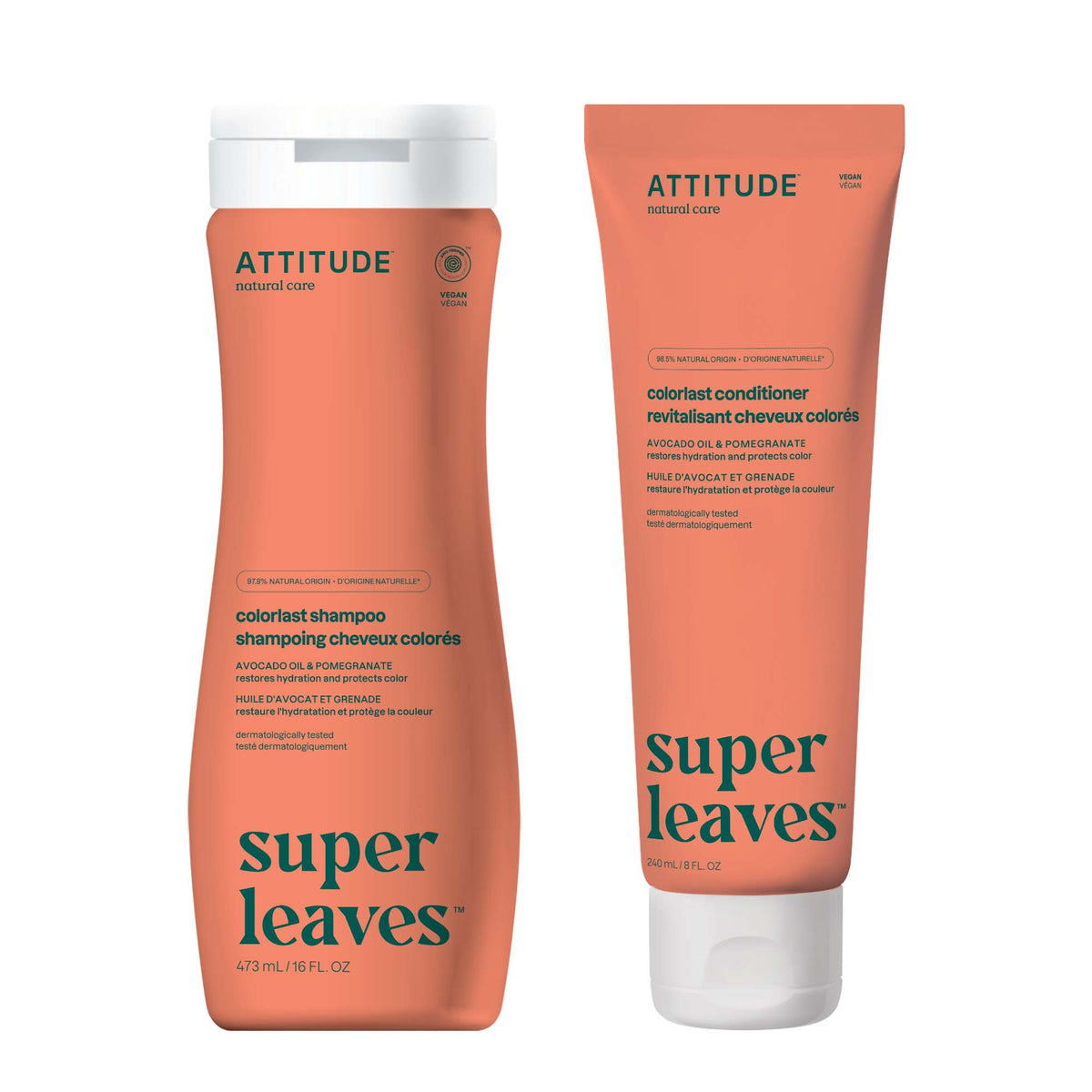 【健康生活精選】ATTITUDE Color Hair 雙件裝 | 海外代購-頭髮護理-FIT MART 香港智能健康及運動生活用品專門店：筋膜槍、瑜伽輔助工具、智能健身設備