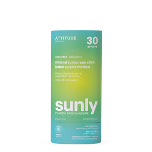 【健康生活精選】ATTITUDE 礦物 Sunscreen Stick｜SPF 30 | 海外代購-防曬及曬後護理-FIT MART 香港智能健康及運動生活用品專門店：筋膜槍、瑜伽輔助工具、智能健身設備