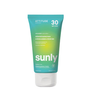 【健康生活精選】ATTITUDE 礦物 Sunscreen｜SPF 30 | 海外代購-防曬及曬後護理-FIT MART 香港智能健康及運動生活用品專門店：筋膜槍、瑜伽輔助工具、智能健身設備