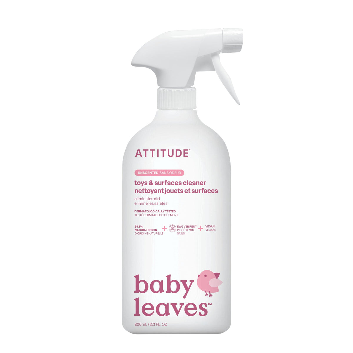【健康生活精選】ATTITUDE Toy & Surface Cleaner｜家用清潔產品 | 海外代購-家用清潔產品-FIT MART 香港智能健康及運動生活用品專門店：筋膜槍、瑜伽輔助工具、智能健身設備