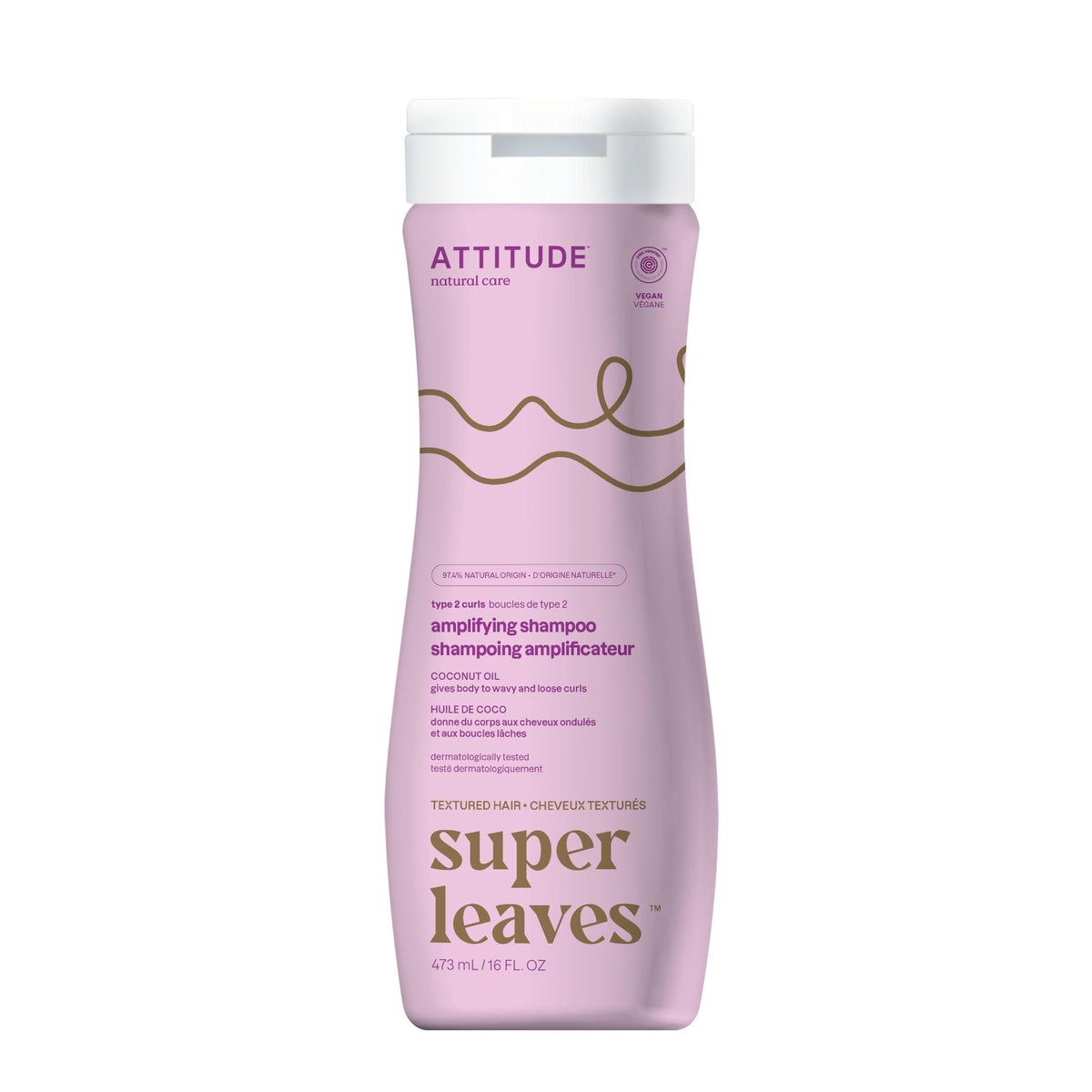 【健康生活精選】ATTITUDE Amplifying 洗頭水｜Curly Hair | 海外代購-頭髮護理-FIT MART 香港智能健康及運動生活用品專門店：筋膜槍、瑜伽輔助工具、智能健身設備