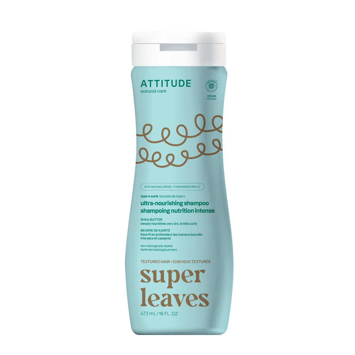 【健康生活精選】ATTITUDE Ultra｜Nourishing 洗頭水｜Curly Hair | 海外代購-頭髮護理-FIT MART 香港智能健康及運動生活用品專門店：筋膜槍、瑜伽輔助工具、智能健身設備