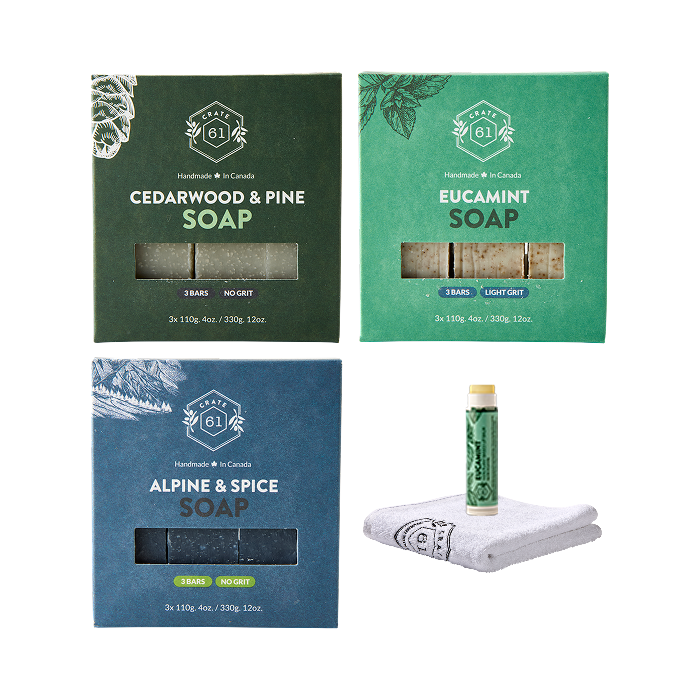 Crate 61 Organics Woodsman 套裝｜日常生活及個人護理 | 海外代購-個人護理配件-FIT MART 香港智能健康及運動生活用品專門店：筋膜槍、瑜伽輔助工具、智能健身設備