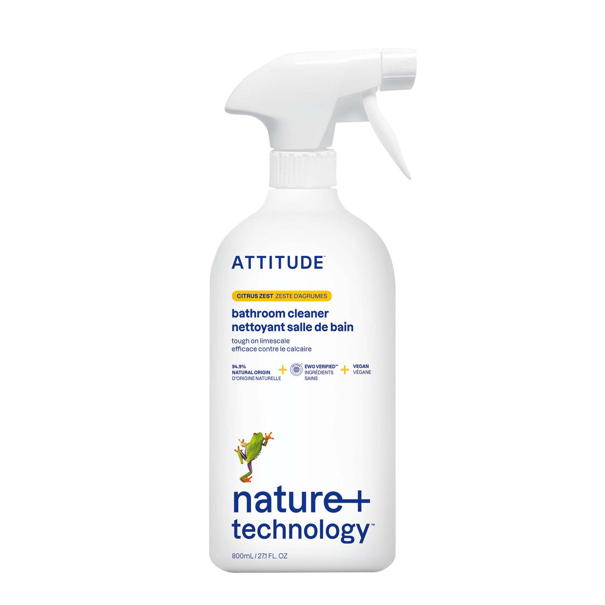 【健康生活精選】ATTITUDE 浴室清潔劑 | 海外代購-家用清潔產品-FIT MART 香港智能健康及運動生活用品專門店：筋膜槍、瑜伽輔助工具、智能健身設備