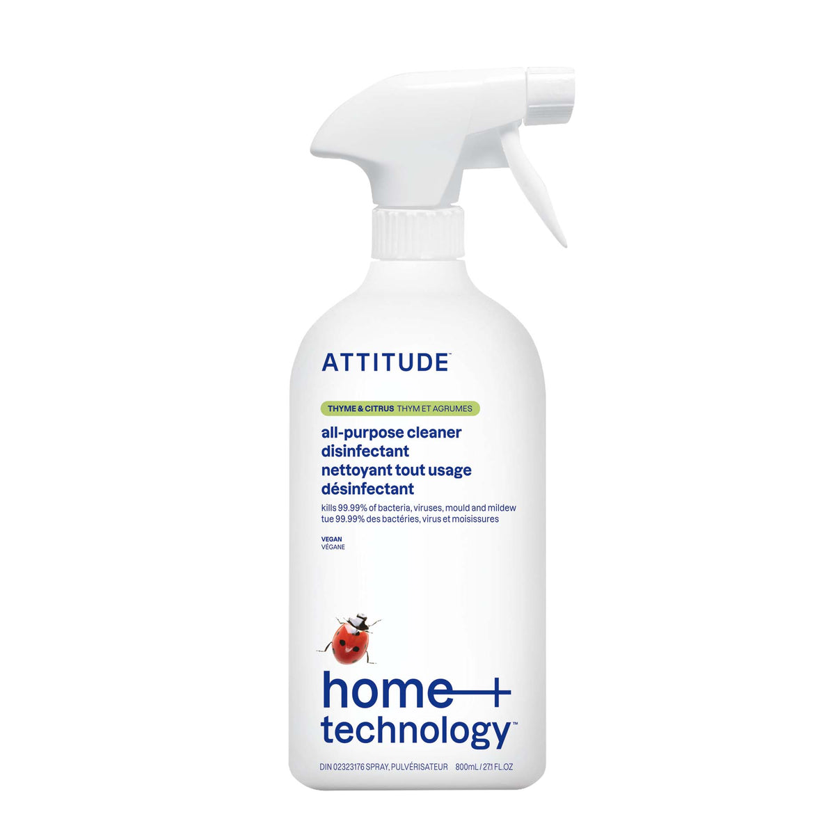 【健康生活精選】ATTITUDE All Purpose Cleaner｜Disinfectant｜家用清潔產品 | 海外代購-家用清潔產品-FIT MART 香港智能健康及運動生活用品專門店：筋膜槍、瑜伽輔助工具、智能健身設備