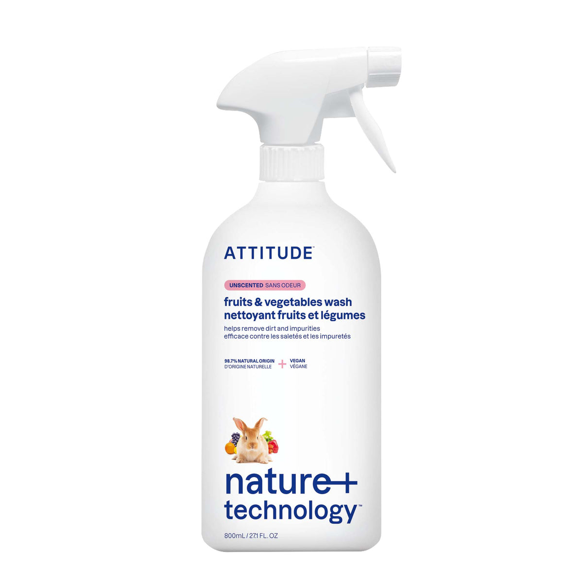 【健康生活精選】ATTITUDE Fruit & Vegetable Wash｜家用清潔產品 | 海外代購-家用清潔產品-FIT MART 香港智能健康及運動生活用品專門店：筋膜槍、瑜伽輔助工具、智能健身設備