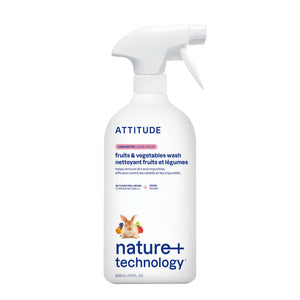 【健康生活精選】ATTITUDE Fruit & Vegetable Wash｜家用清潔產品 | 海外代購-家用清潔產品-FIT MART 香港智能健康及運動生活用品專門店：筋膜槍、瑜伽輔助工具、智能健身設備