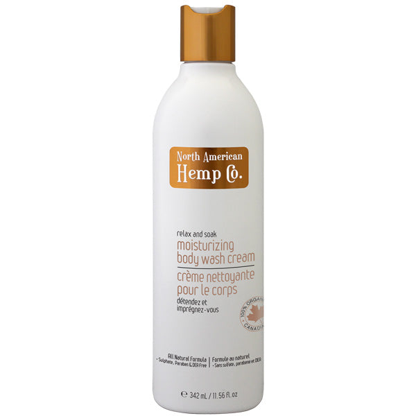 【日常健康生活】Hush Brands North American Hemp Co. Relax and Soak｜保濕 沐浴露 Cream｜342ml | 海外代購-沐浴用品-FIT MART 香港智能健康及運動生活用品專門店：筋膜槍、瑜伽輔助工具、智能健身設備
