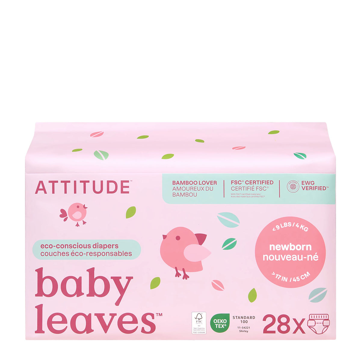 【健康生活精選】ATTITUDE 尿片 | 海外代購-母嬰護理-FIT MART 香港智能健康及運動生活用品專門店：筋膜槍、瑜伽輔助工具、智能健身設備
