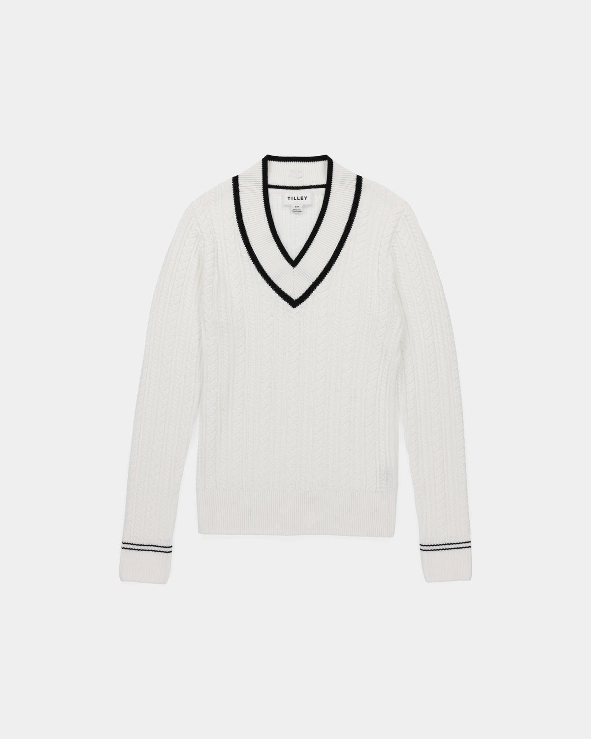 Tilley V Neck Cable 毛衣｜戶外運動及日常生活 | 海外代購-戶外服飾-FIT MART 香港智能健康及運動生活用品專門店：筋膜槍、瑜伽輔助工具、智能健身設備