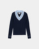Tilley V Neck Cable 毛衣｜戶外運動及日常生活-戶外服飾-FIT MART 香港智能健康及運動生活用品專門店：筋膜槍、瑜伽輔助工具、智能健身設備
