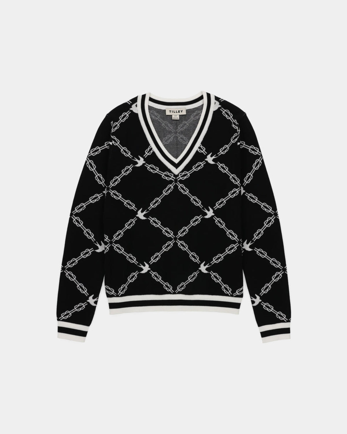 Tilley Birdie Links V 領 Jacquard 毛衣｜戶外運動及日常生活 | 海外代購-戶外服飾-FIT MART 香港智能健康及運動生活用品專門店：筋膜槍、瑜伽輔助工具、智能健身設備