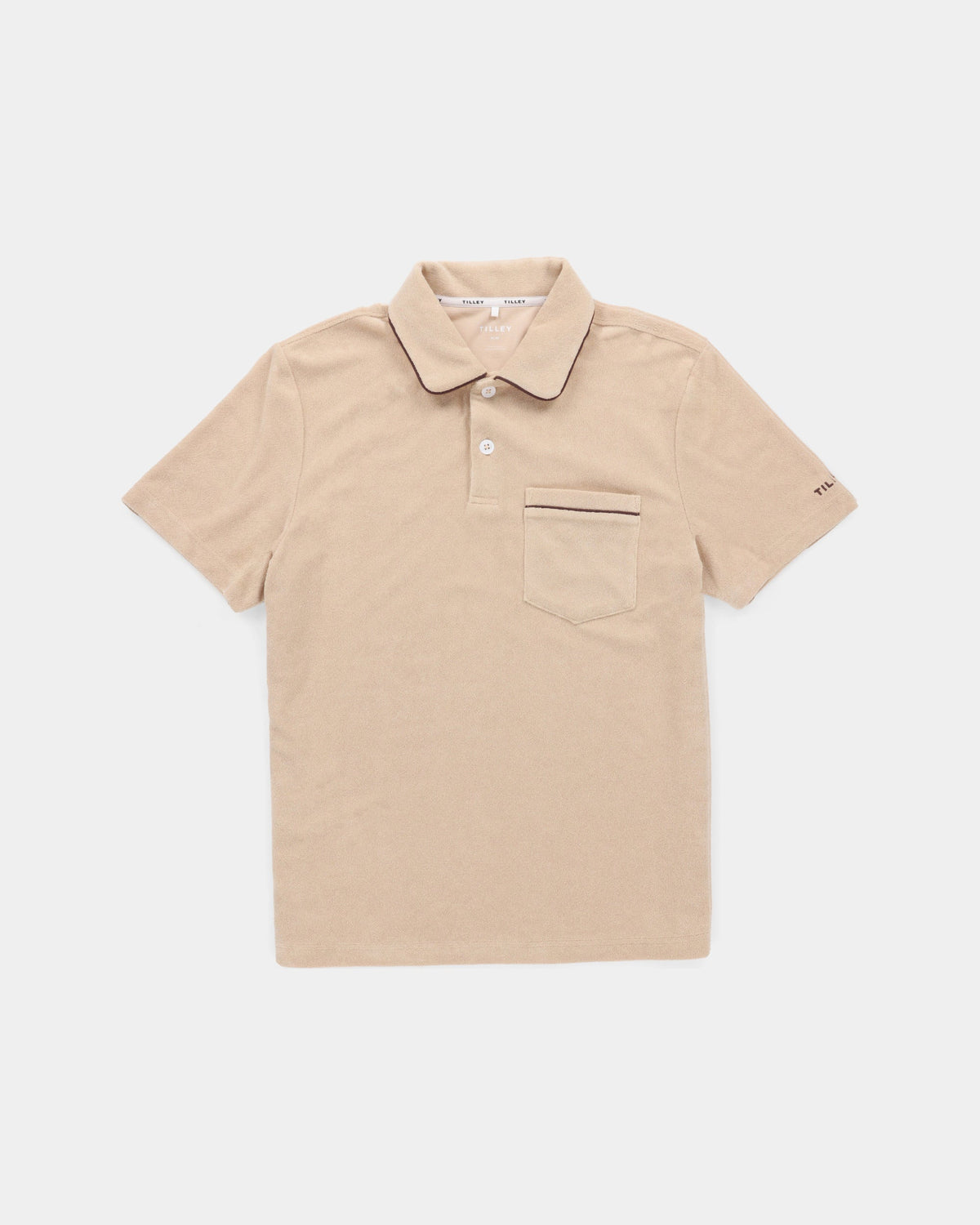 Tilley Terry Tipped Polo 恤｜戶外運動及日常生活 | 海外代購-戶外服飾-FIT MART 香港智能健康及運動生活用品專門店：筋膜槍、瑜伽輔助工具、智能健身設備