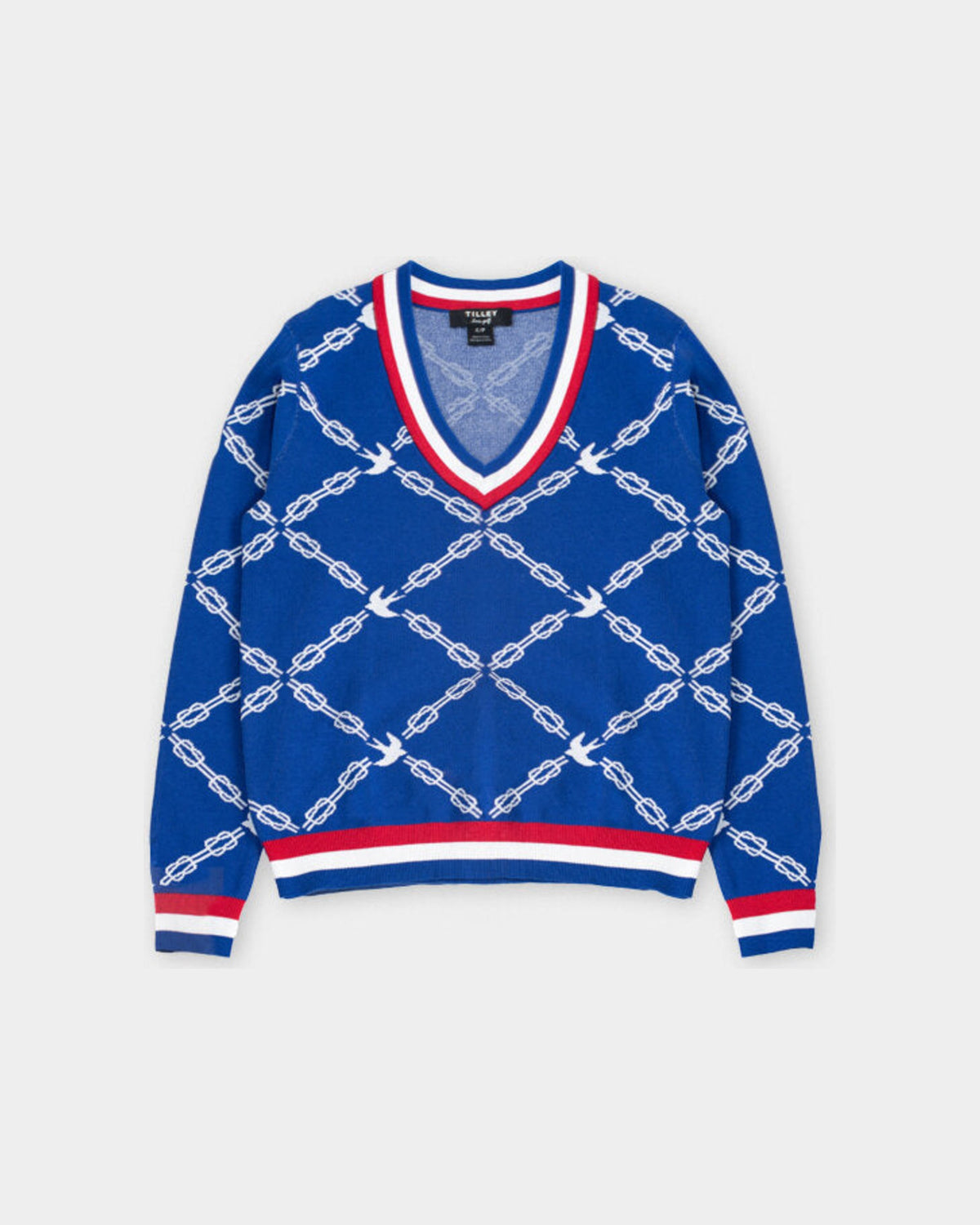 Tilley Jacquard V 領 毛衣｜戶外運動及日常生活 | 海外代購-戶外服飾-FIT MART 香港智能健康及運動生活用品專門店：筋膜槍、瑜伽輔助工具、智能健身設備