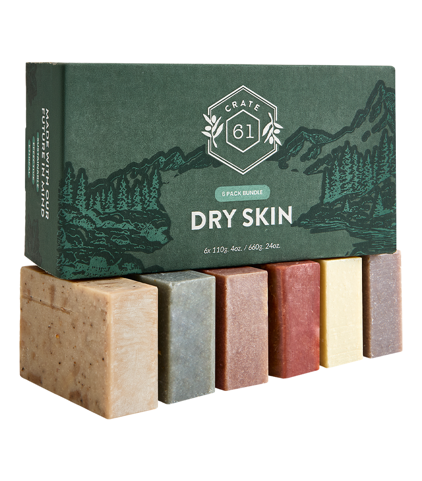 Crate 61 Organics Dry Skin 手工皂 套裝｜日常生活及個人護理 | 海外代購-手工皂-FIT MART 香港智能健康及運動生活用品專門店：筋膜槍、瑜伽輔助工具、智能健身設備