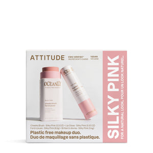 【健康生活精選】ATTITUDE 胭脂 & 唇彩｜雙件裝 Silky Pink | 海外代購-身體護理-FIT MART 香港智能健康及運動生活用品專門店：筋膜槍、瑜伽輔助工具、智能健身設備