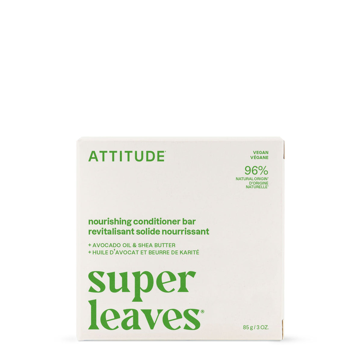 【健康生活精選】ATTITUDE Nourishing 護髮素｜Bar | 海外代購-頭髮護理-FIT MART 香港智能健康及運動生活用品專門店：筋膜槍、瑜伽輔助工具、智能健身設備