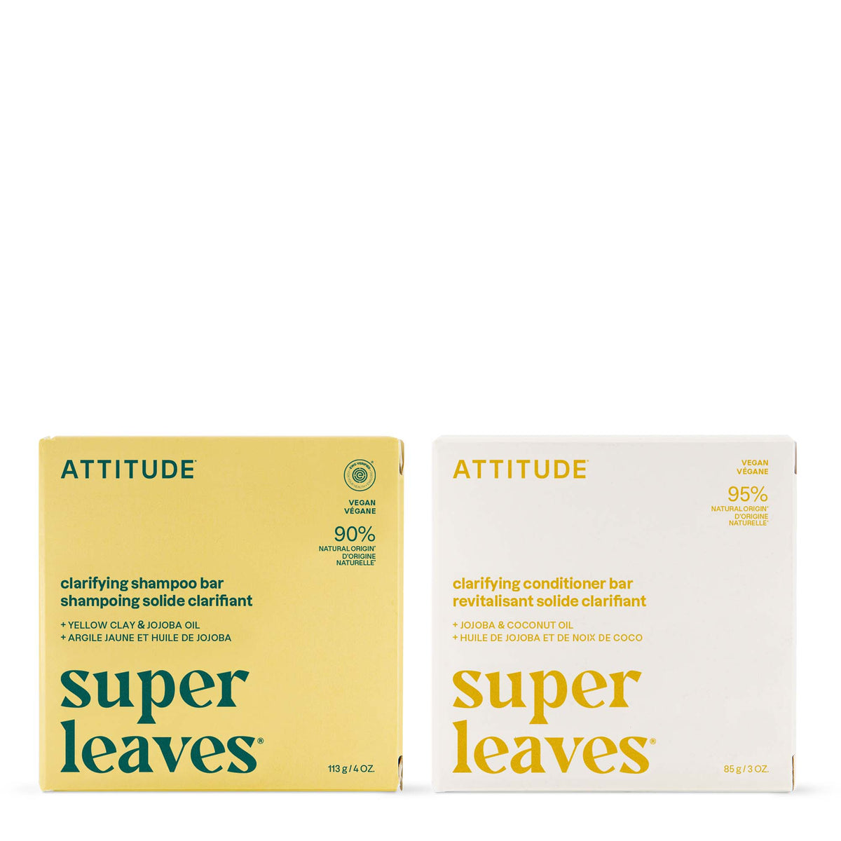 【健康生活精選】ATTITUDE 深層潔淨 Hair 雙件裝｜Bar | 海外代購-頭髮護理-FIT MART 香港智能健康及運動生活用品專門店：筋膜槍、瑜伽輔助工具、智能健身設備