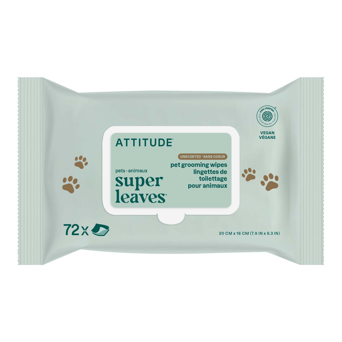 【健康生活精選】ATTITUDE 寵物清潔濕巾 | 海外代購-寵物清潔護理-FIT MART 香港智能健康及運動生活用品專門店：筋膜槍、瑜伽輔助工具、智能健身設備