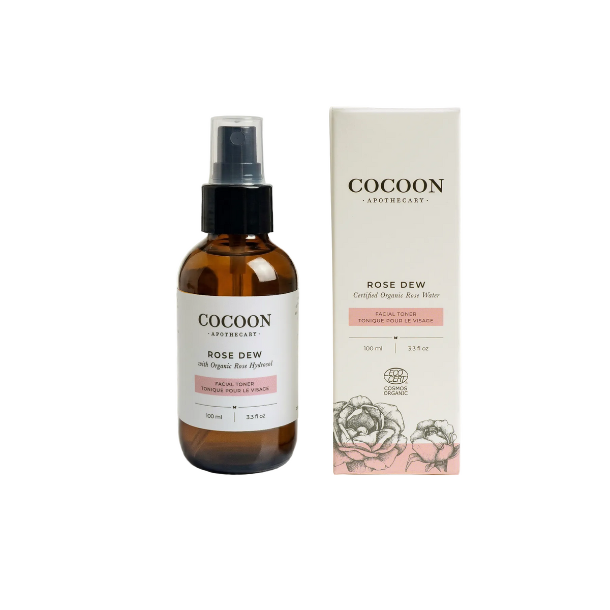 Cocoon Apothecary Rose Dew Facial 爽膚水｜日常生活及個人護理 | 海外代購-護膚及個人護理用品-FIT MART 香港智能健康及運動生活用品專門店：筋膜槍、瑜伽輔助工具、智能健身設備