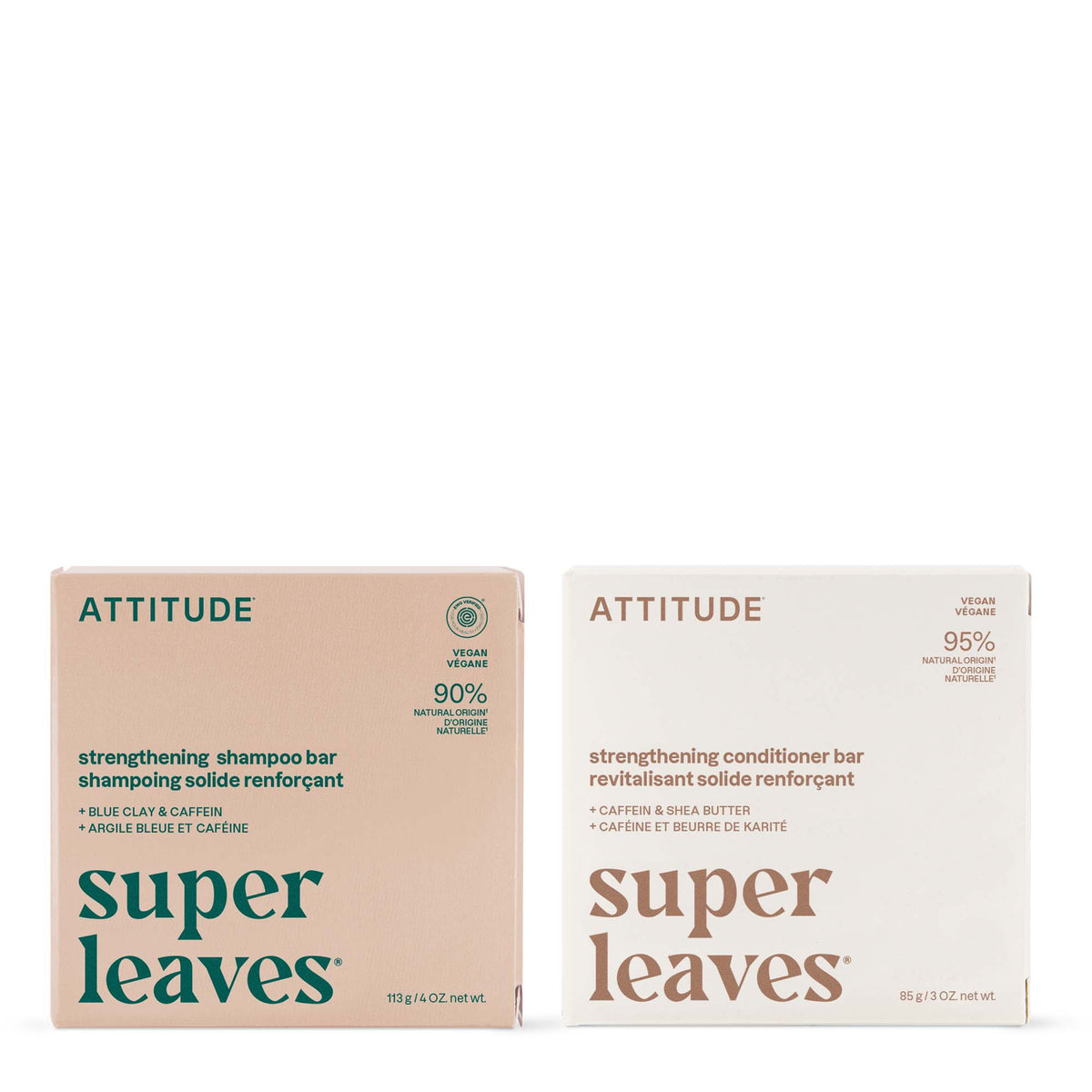 【健康生活精選】ATTITUDE Strengthening Hair 雙件裝｜Bar | 海外代購-頭髮護理-FIT MART 香港智能健康及運動生活用品專門店：筋膜槍、瑜伽輔助工具、智能健身設備