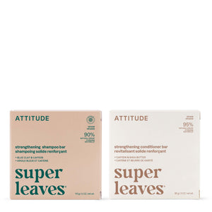 【健康生活精選】ATTITUDE Strengthening Hair 雙件裝｜Bar | 海外代購-頭髮護理-FIT MART 香港智能健康及運動生活用品專門店：筋膜槍、瑜伽輔助工具、智能健身設備