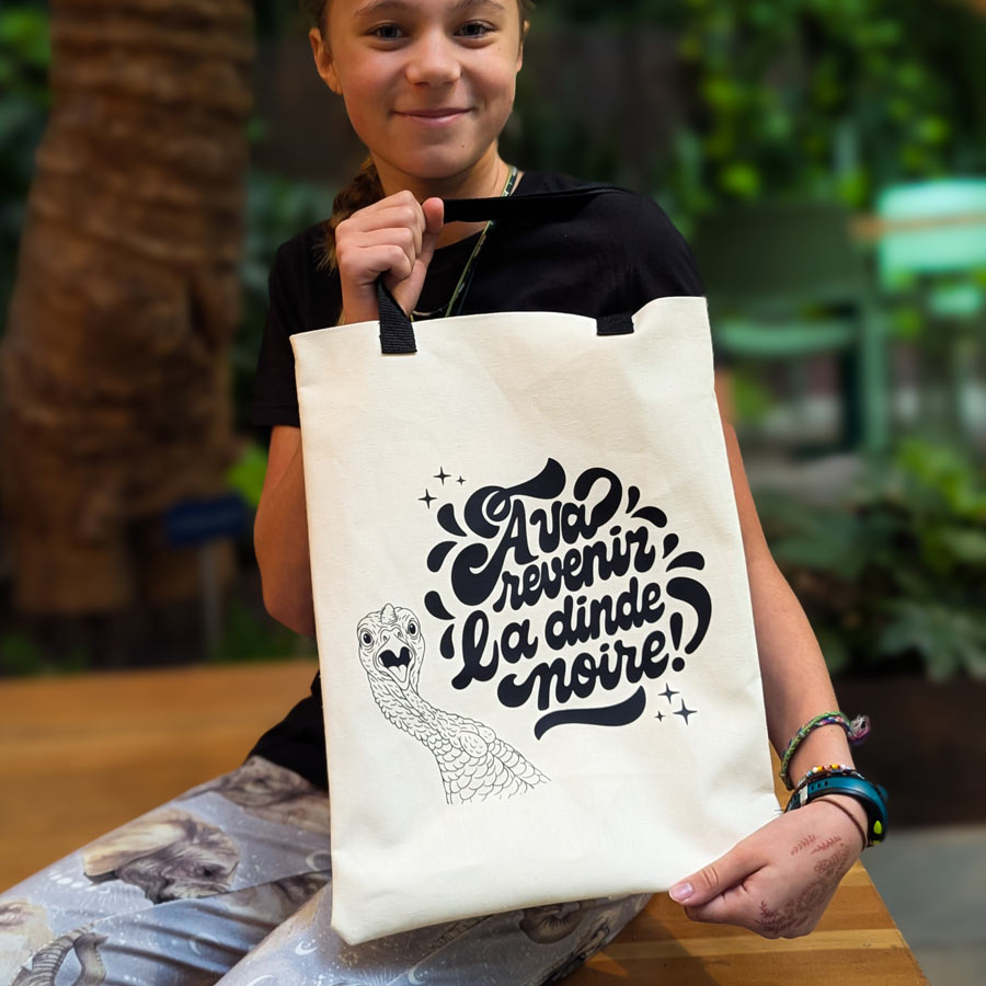 Öko Créations Sacs d’icitte | À Vas Revenir La Dinde Noire! 可重用生活用品｜日常生活及個人護理 | 海外代購-可重用個人及生活用品-FIT MART 香港智能健康及運動生活用品專門店：筋膜槍、瑜伽輔助工具、智能健身設備