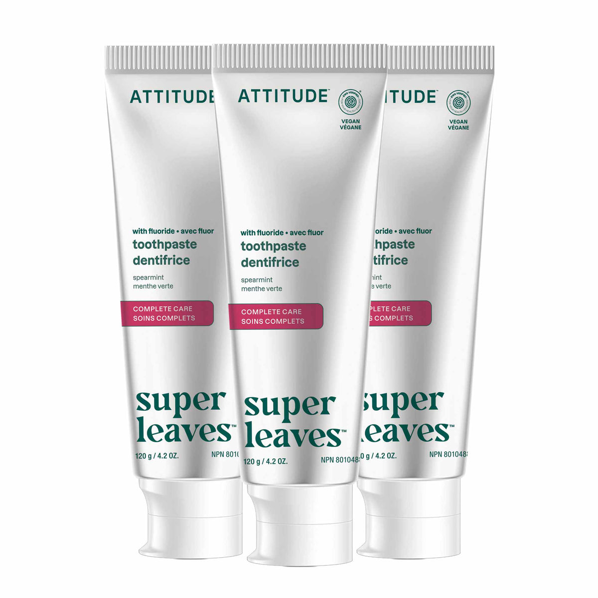 【健康生活精選】ATTITUDE Fluoride 牙膏 3｜Pack | 海外代購-口腔護理-FIT MART 香港智能健康及運動生活用品專門店：筋膜槍、瑜伽輔助工具、智能健身設備