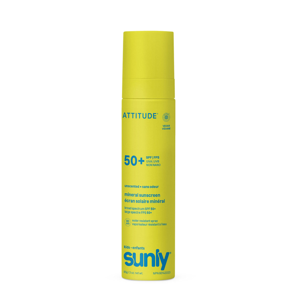 【健康生活精選】ATTITUDE Kids Lightweight 礦物 Lotion｜SPF 50 | 海外代購-母嬰護理-FIT MART 香港智能健康及運動生活用品專門店：筋膜槍、瑜伽輔助工具、智能健身設備